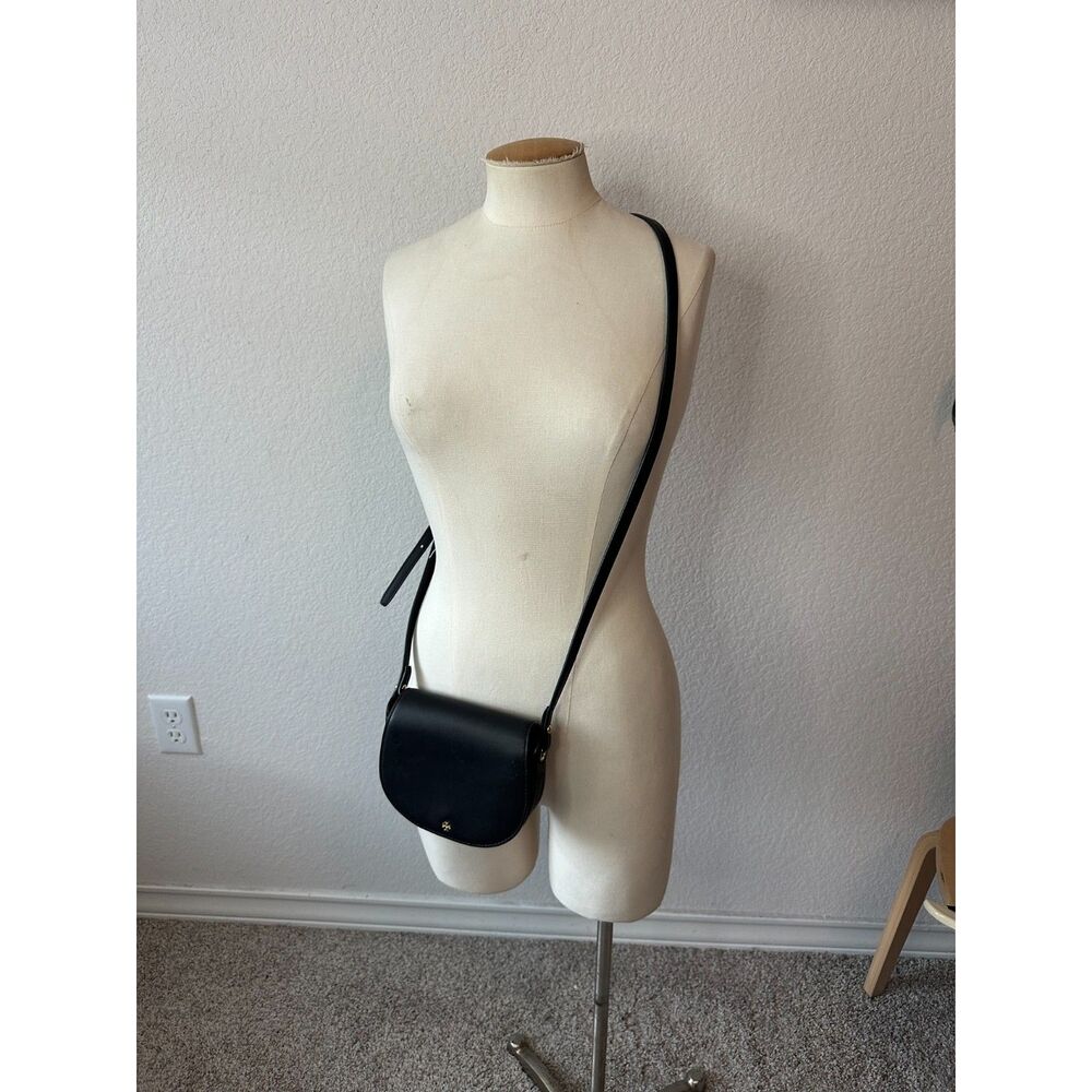 Tory Burch Solid Leather Crossbody - image 4